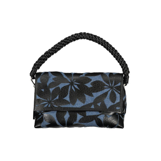 Desigual Schwarze Polyethylen-Handtasche