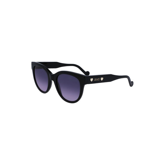 Liu Jo – Schwarze Acetat-Sonnenbrille für Damen