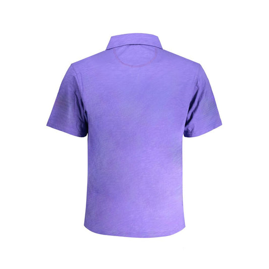 La Martina Arancione Cotton Mens Polo