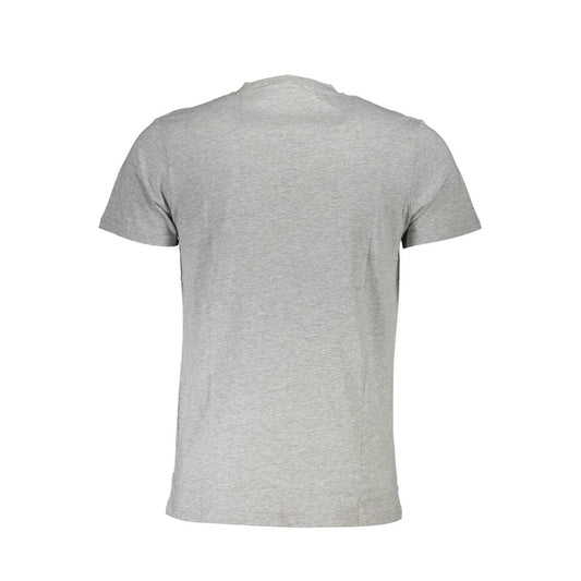 Cavalli Class Braunes Herren-T-Shirt aus Baumwolle