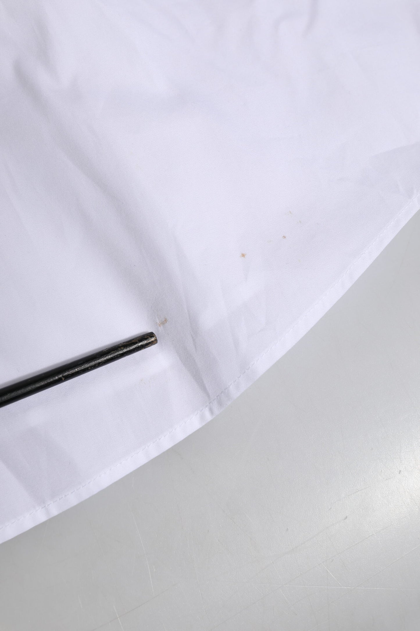 Dolce & Gabbana – Weißes, goldfarbenes, formelles Hemd aus Baumwolle mit kurzen Ärmeln