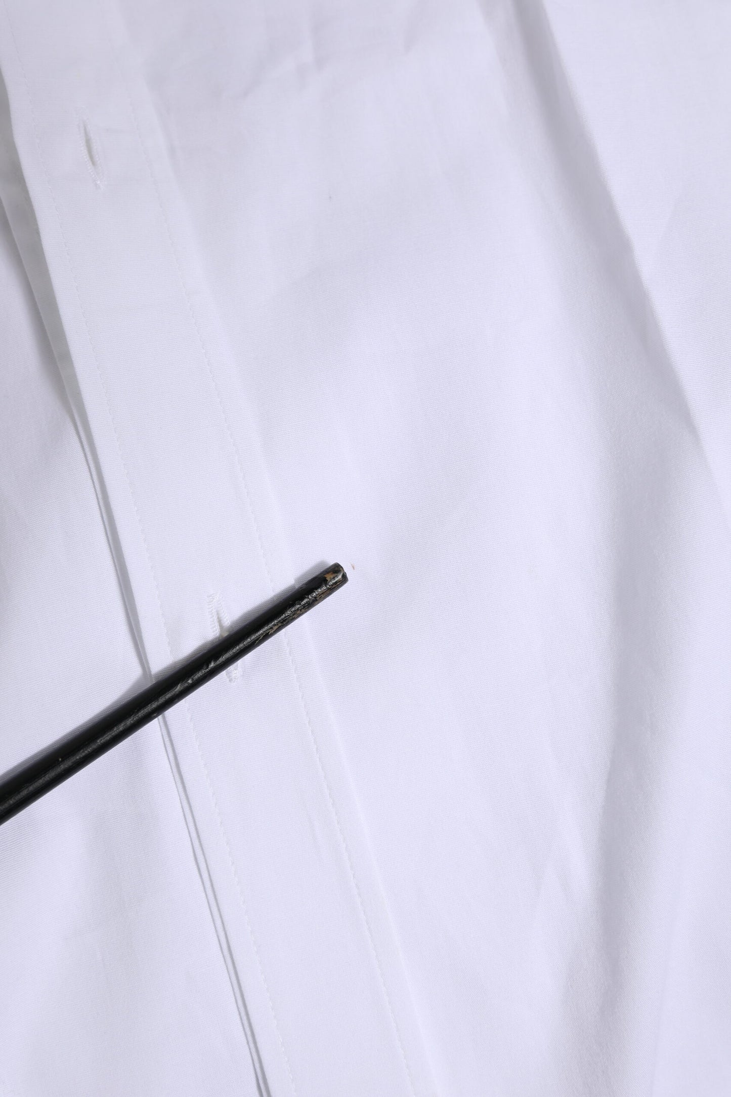 Dolce & Gabbana Weißes Langarmkleid GOLD Formelles Hemd