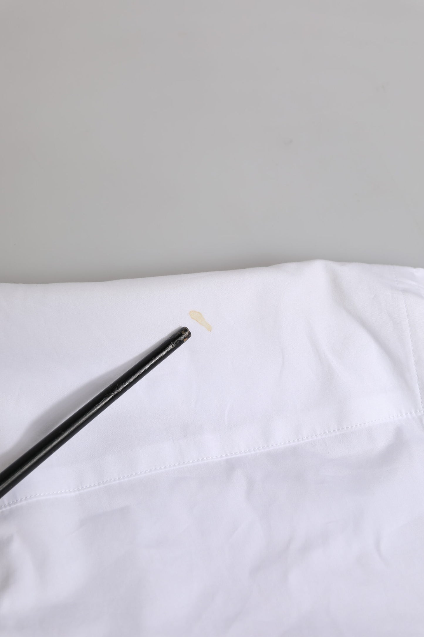 Dolce & Gabbana – Weißes, langärmliges MARTINI-Hemd aus Baumwolle