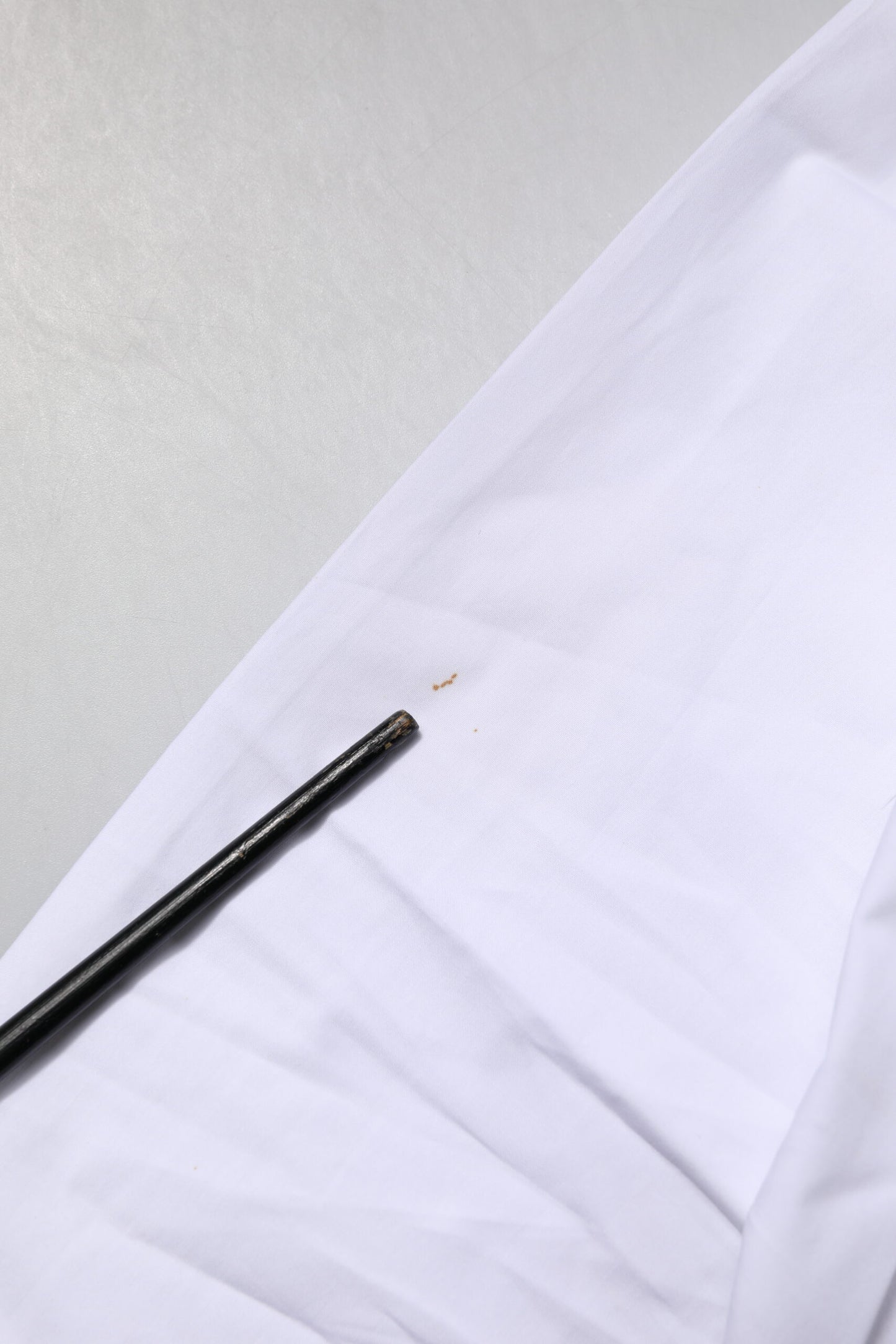 Dolce & Gabbana – Weißes, langärmliges, formelles Hemd aus Baumwolle in GOLD