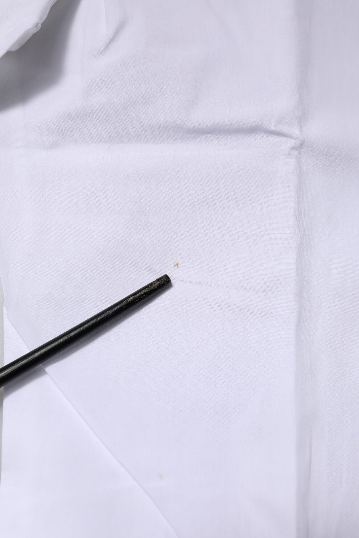 Dolce & Gabbana – Weißes, langärmliges, formelles Hemd aus Baumwolle in GOLD