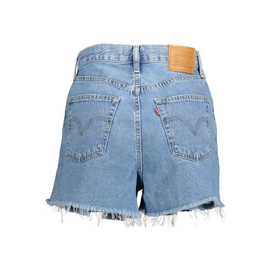 Levi's – Blaue Baumwollshorts für Damen