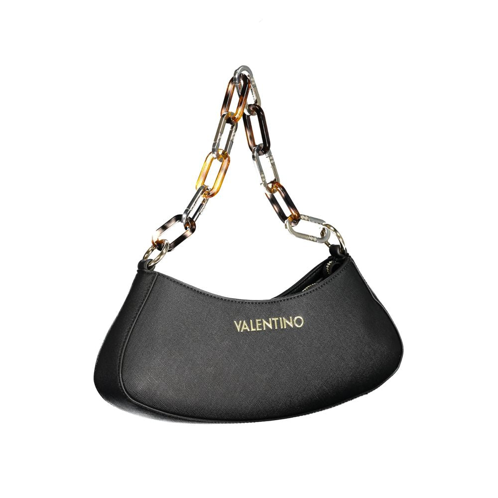 Mario Valentino Nero Damenhandtasche aus Polyurethan