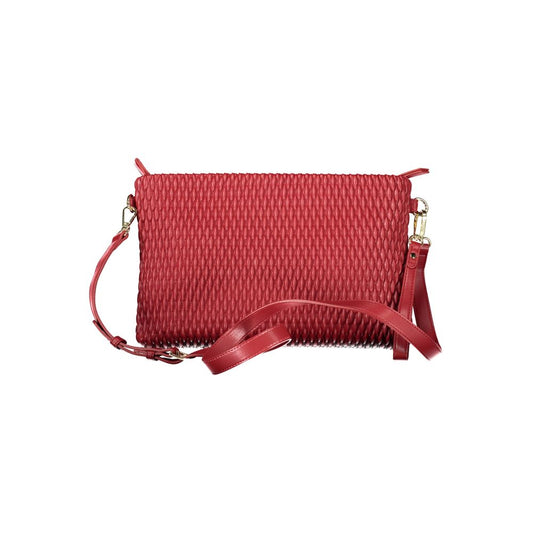 Mario Valentino Rote Polyethylen-Damenhandtasche