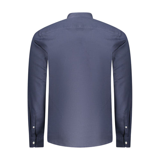 Timberland Blue Linen Men Shirt