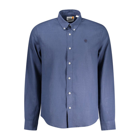 Blaues Baumwollhemd von Timberland