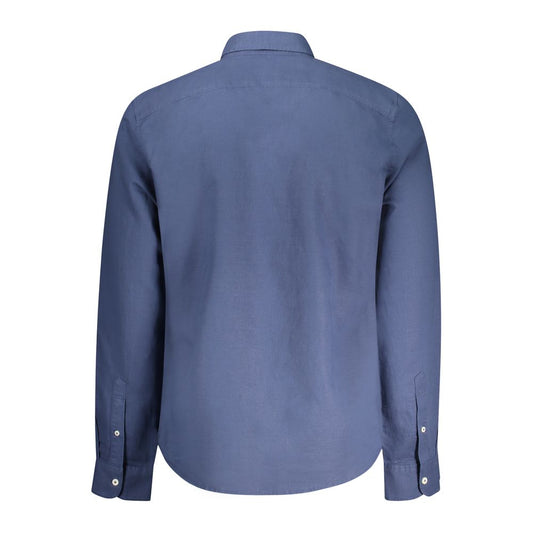 Blaues Baumwollhemd von Timberland
