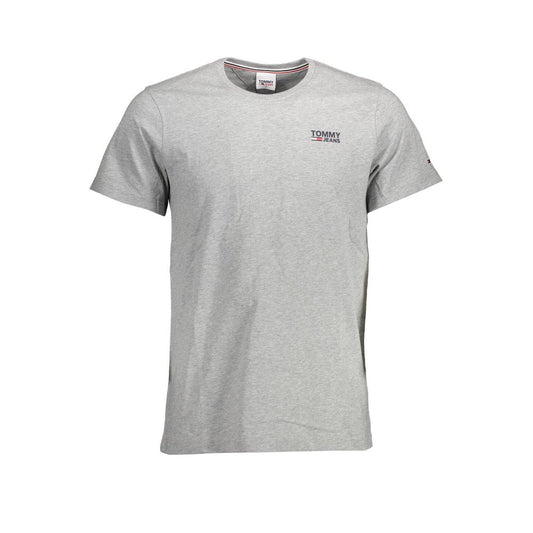 Tommy Hilfiger – Braunes Herren-T-Shirt aus Baumwolle