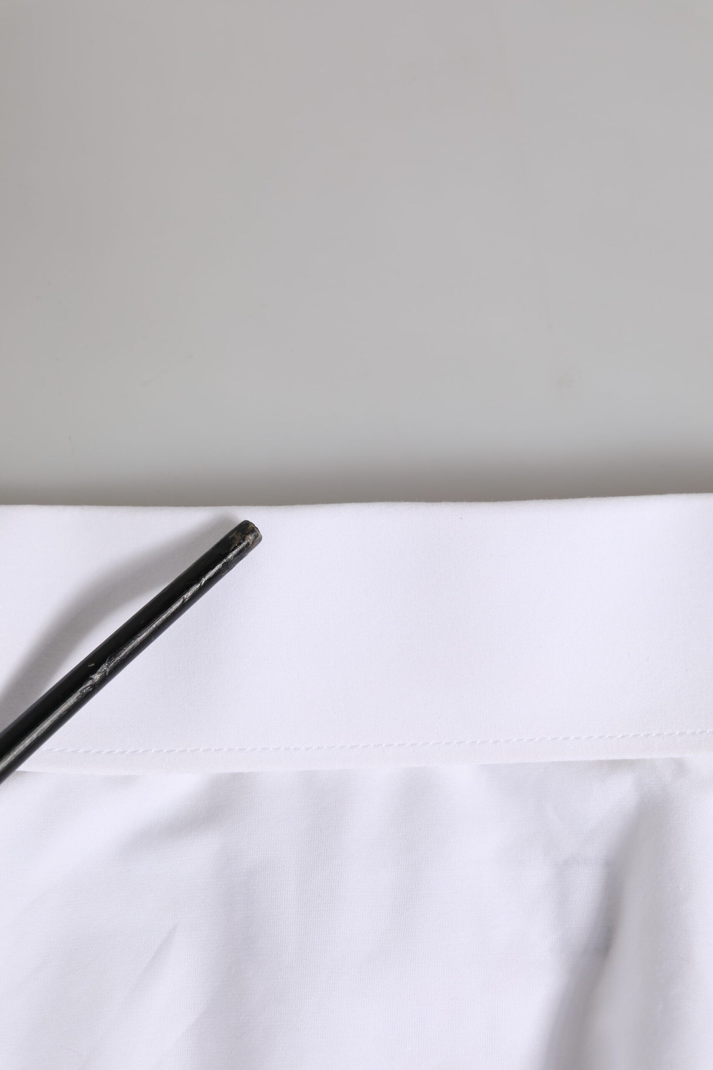 Dolce & Gabbana Weiß GOLD Langarm Kleid Herren Formelles Hemd