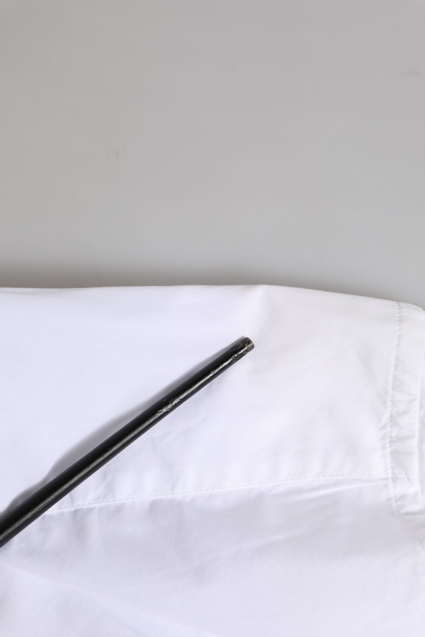 Dolce & Gabbana Weiß GOLD Baumwolle Langarm Herren Formelles Hemd