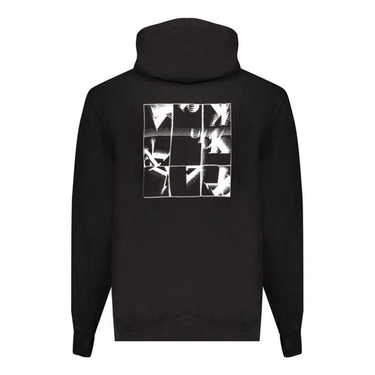 Calvin Klein Herrenpullover aus schwarzer Baumwolle
