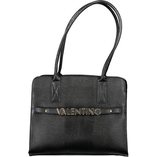 Mario Valentino Black Polyethylene Handbag