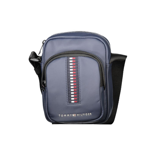 Tommy Hilfiger – Blaue Polyester-Umhängetasche für Herren