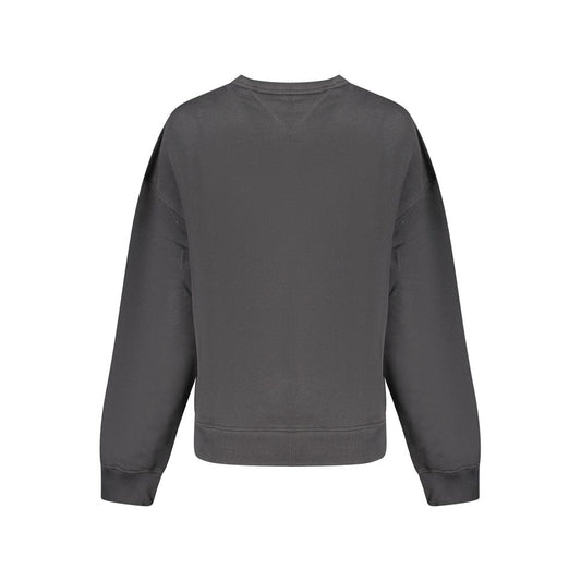 Tommy Hilfiger – Schwarzer Baumwollpullover für Damen