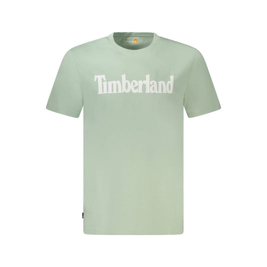 Grünes Baumwoll-T-Shirt von Timberland