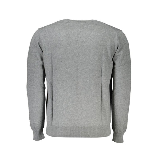 Harmont & Blaine Brauner Herrenpullover aus Baumwolle