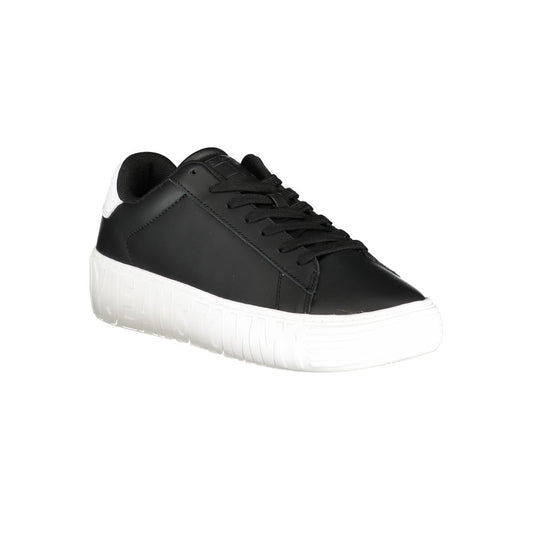Tommy Hilfiger – Schwarze Polyethylen-Sneaker für Herren