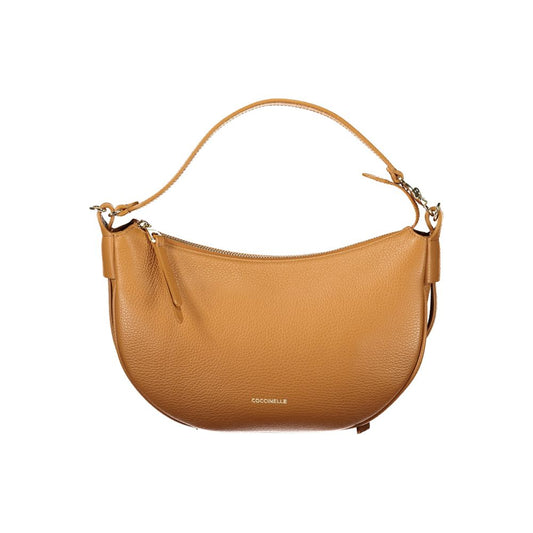 Coccinelle Braune Lederhandtasche
