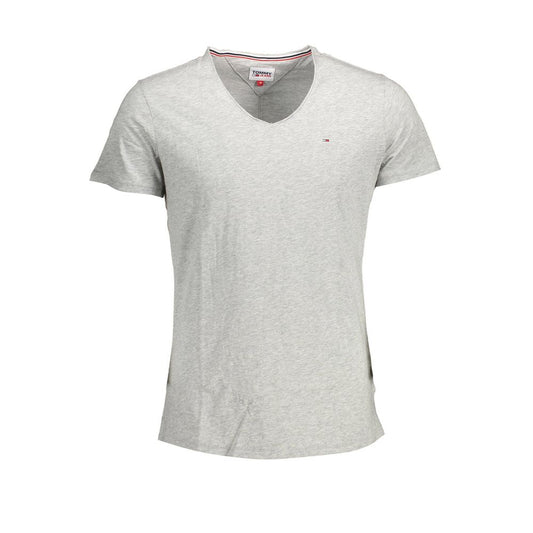 Tommy Hilfiger – Braunes Herren-T-Shirt aus Baumwolle