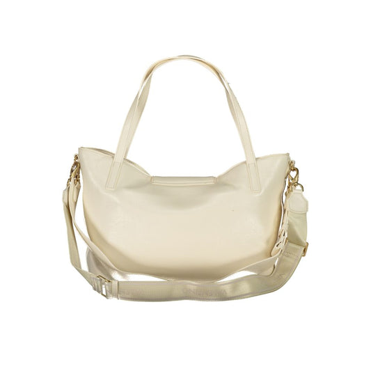 Mario Valentino Beige Polyurethan Damen Tasche