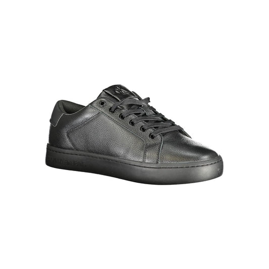 Calvin Klein – Schwarze Polyethylen-Sneaker für Herren
