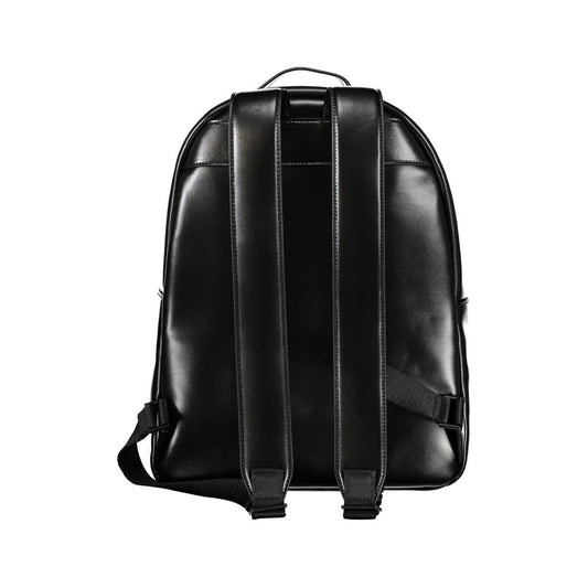 Calvin Klein – Eleganter schwarzer Urban-Rucksack mit Laptopfach