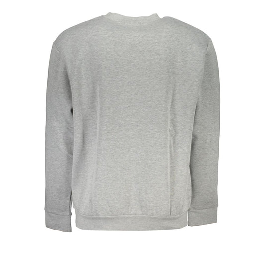 Cavalli Class Grauer Baumwollpullover für Herren