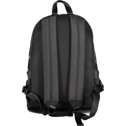 Tommy Hilfiger – Schwarzer Polyester-Rucksack