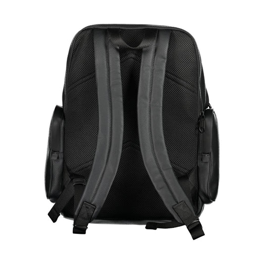 Calvin Klein – Schwarzer Polyester-Rucksack