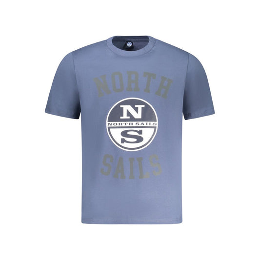 North Sails Herren-T-Shirt aus Baumwolle, Blau