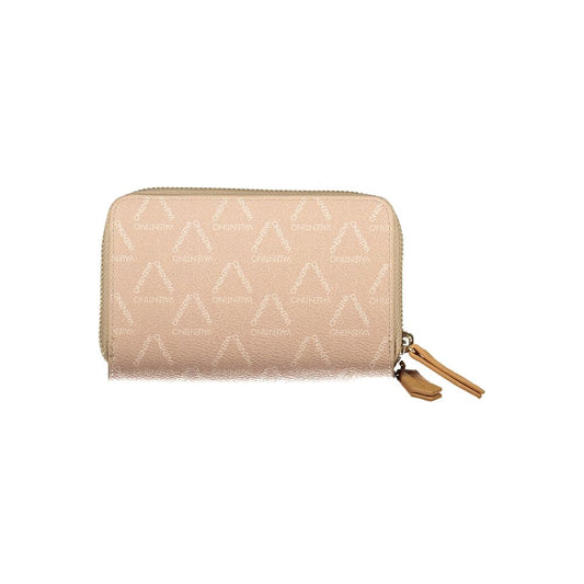 Mario Valentino Beige Polyethylen Damen Geldbörse