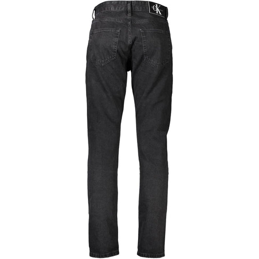 Calvin Klein Schwarze Baumwolljeans für Herren