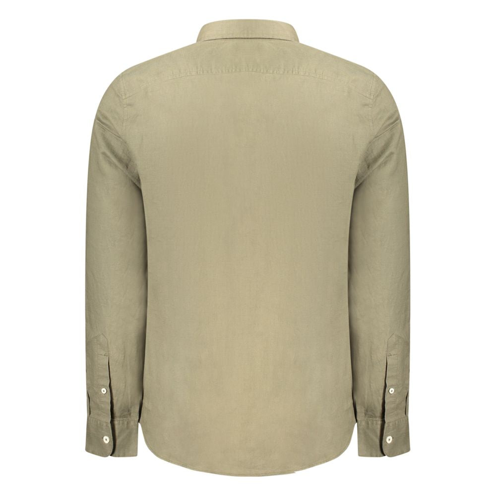 Timberland Verde Linen Men Shirt