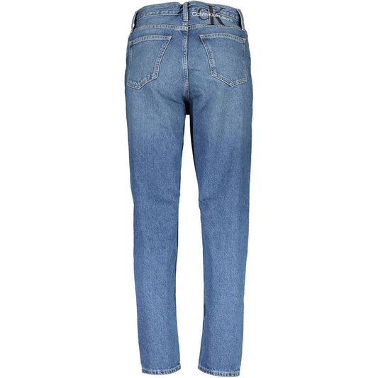 Calvin Klein Blaue Baumwolljeans für Damen