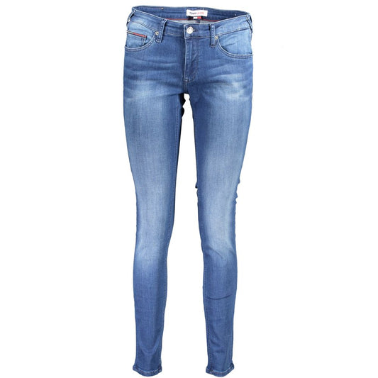 Tommy Hilfiger Blaue Baumwolljeans für Damen