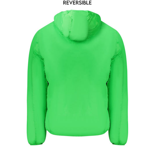 Norway 1963 Verde Poliammide Men's Reversible Jacket