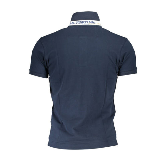 La Martina Sleek Slim Fit Polo mit Kontrastdetails