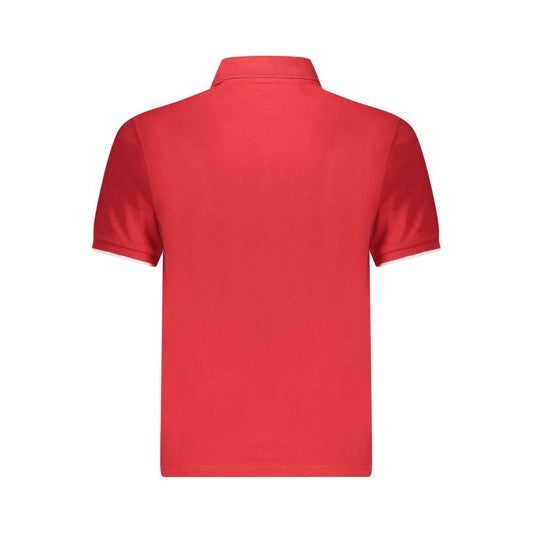 North Sails Herren Poloshirt aus roter Baumwolle