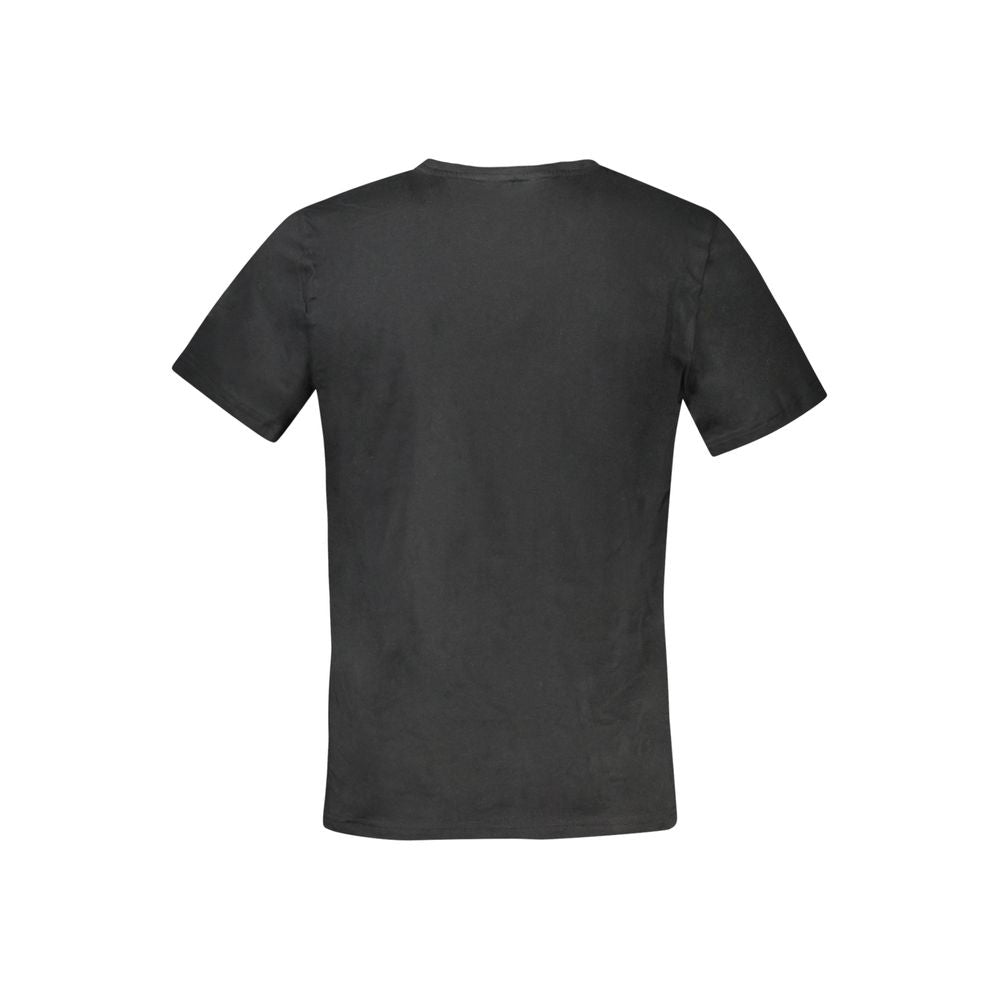 Tommy Hilfiger – Schwarzes Herren-T-Shirt aus Baumwolle