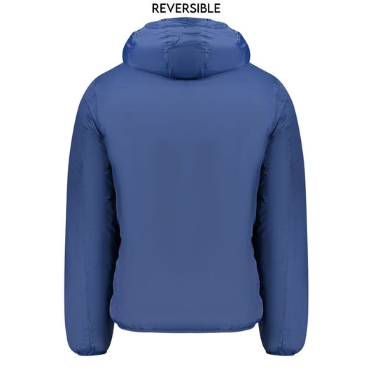 Norwegen 1963 Blaue Polyamid-Herrenjacke