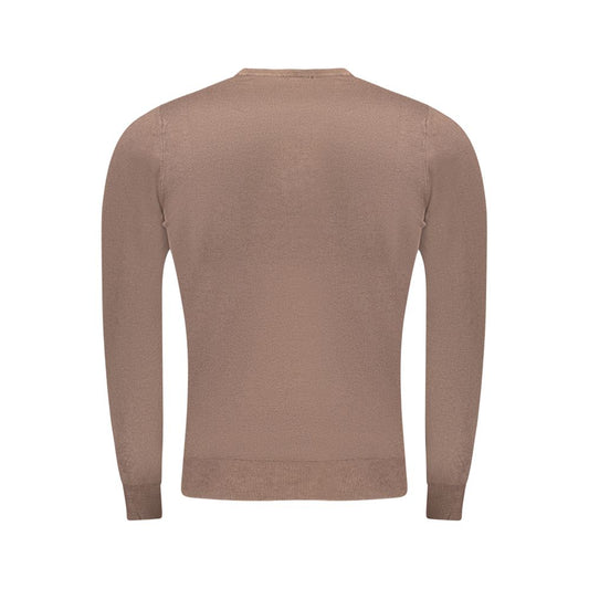 Cavalli Class Brauner Viskose-Herrenpullover