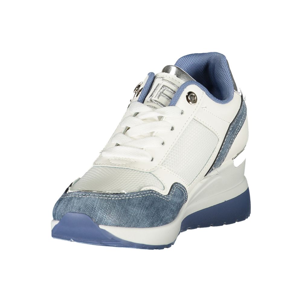 Laura Biagiotti Blaue Synthetik Damen Sneaker