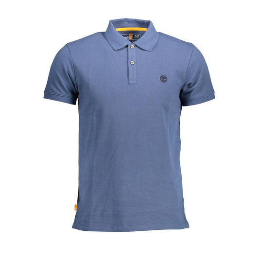 Timberland Herren Poloshirt aus blauer Baumwolle