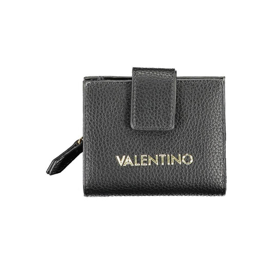 Mario Valentino Schwarze Polyethylen-Geldbörse für Damen