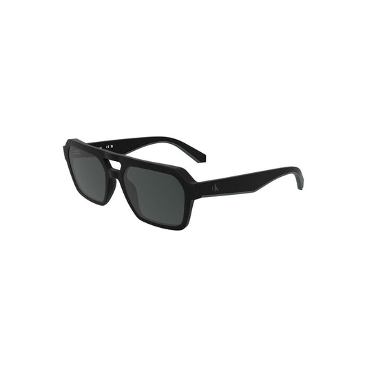 Calvin Klein Schwarze Bio-basierte Herren-Sonnenbrille