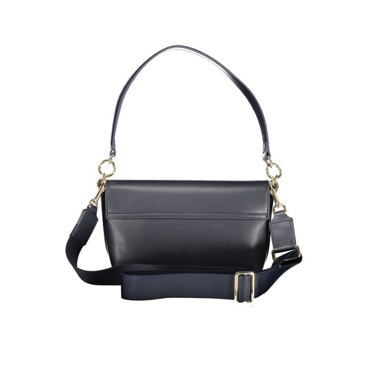 Tommy Hilfiger – Blaue Polyethylen-Handtasche